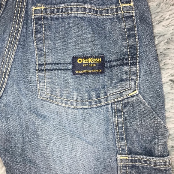 OSH KOSH B’GOSH PAINTER PANT JEANS SIZE 2 T - Picture 4 of 9